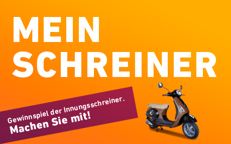 Mein Schreiner - Vespa zu gewinnen.